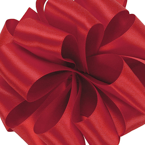 #9 Double Face Satin Ribbon - Red