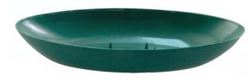 Large Oval Centrepiece Green
