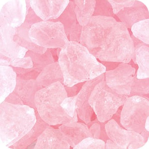 1.5 Pint Jar of Pink Ice Glass