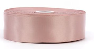 4 cm Double Face Satin Ribbon - Champagne Pink