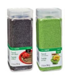 Sand with Glitter - Green