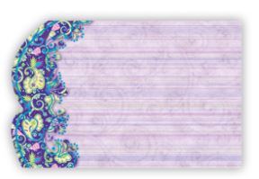 Enclosure Card - No Sentiment - Lavender