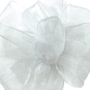 #3 Sheer Asiana Ribbon White