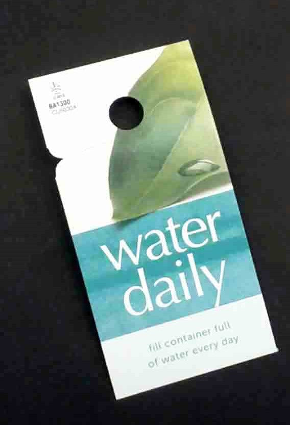 Tell Tag - Please Water Me Daily!